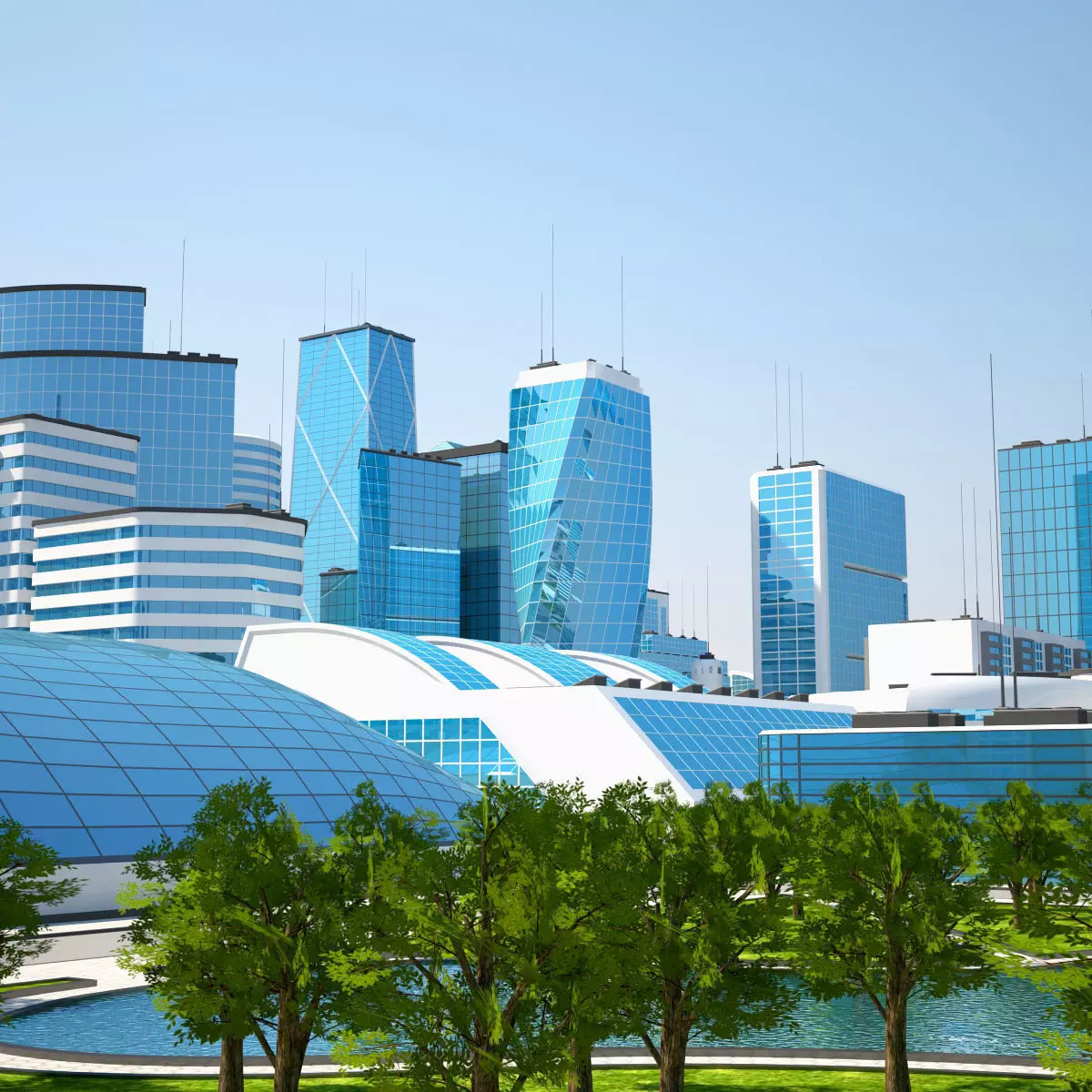 Mega City 2 3D model