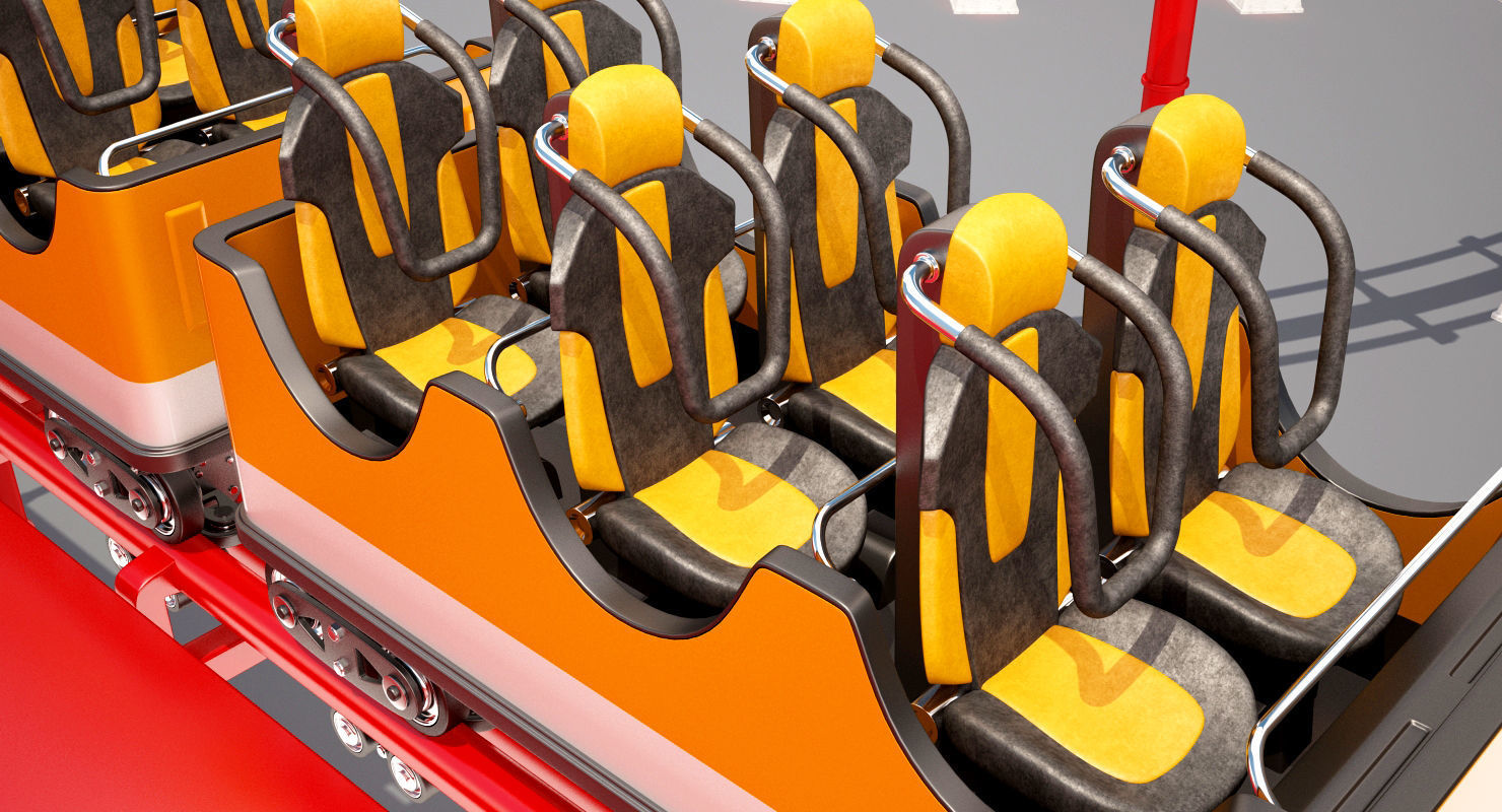 Roller Coaster Collection 3D model_5