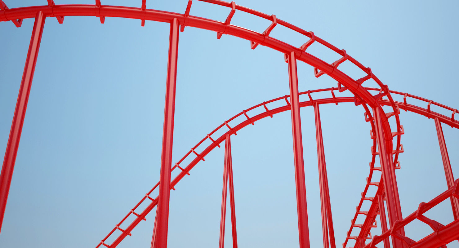 Roller Coaster Collection 3D model_10