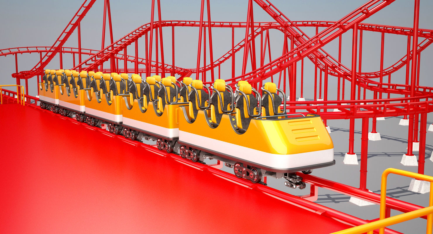 Roller Coaster Collection 3D model_1