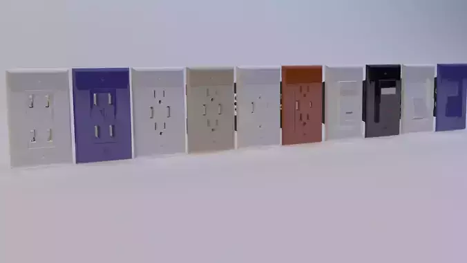 Rocker Style Specialty Fixtures pack 1 3D model