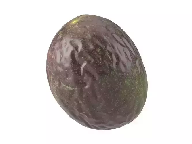 Photorealistic Passion Fruit 3D Scan 1