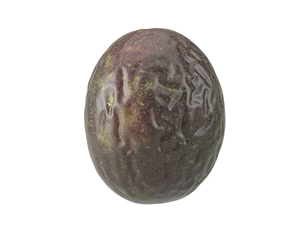 Photorealistic Passion Fruit 3D Scan 1 3D model_2