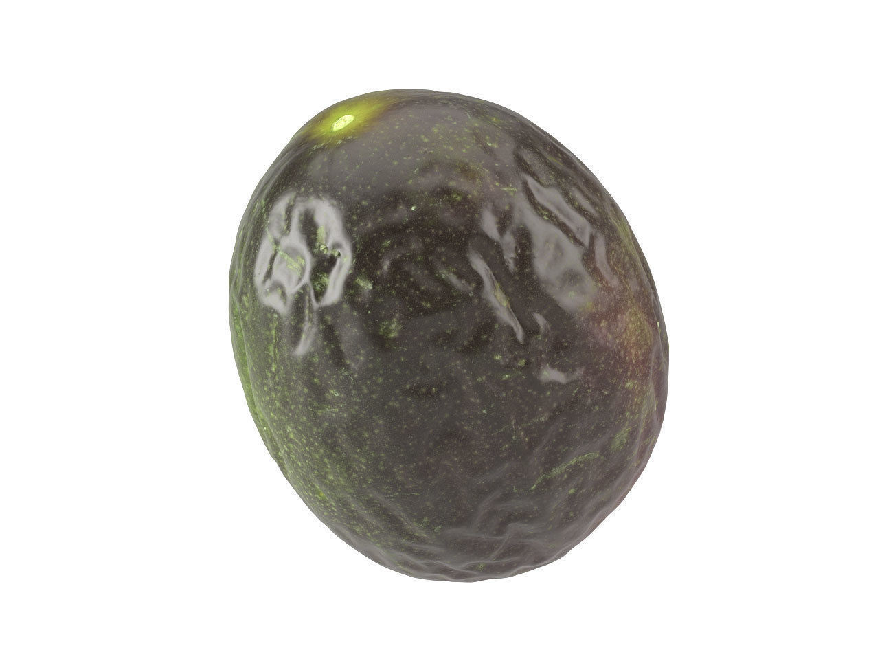 Photorealistic Passion Fruit 3D Scan 1 3D model_7