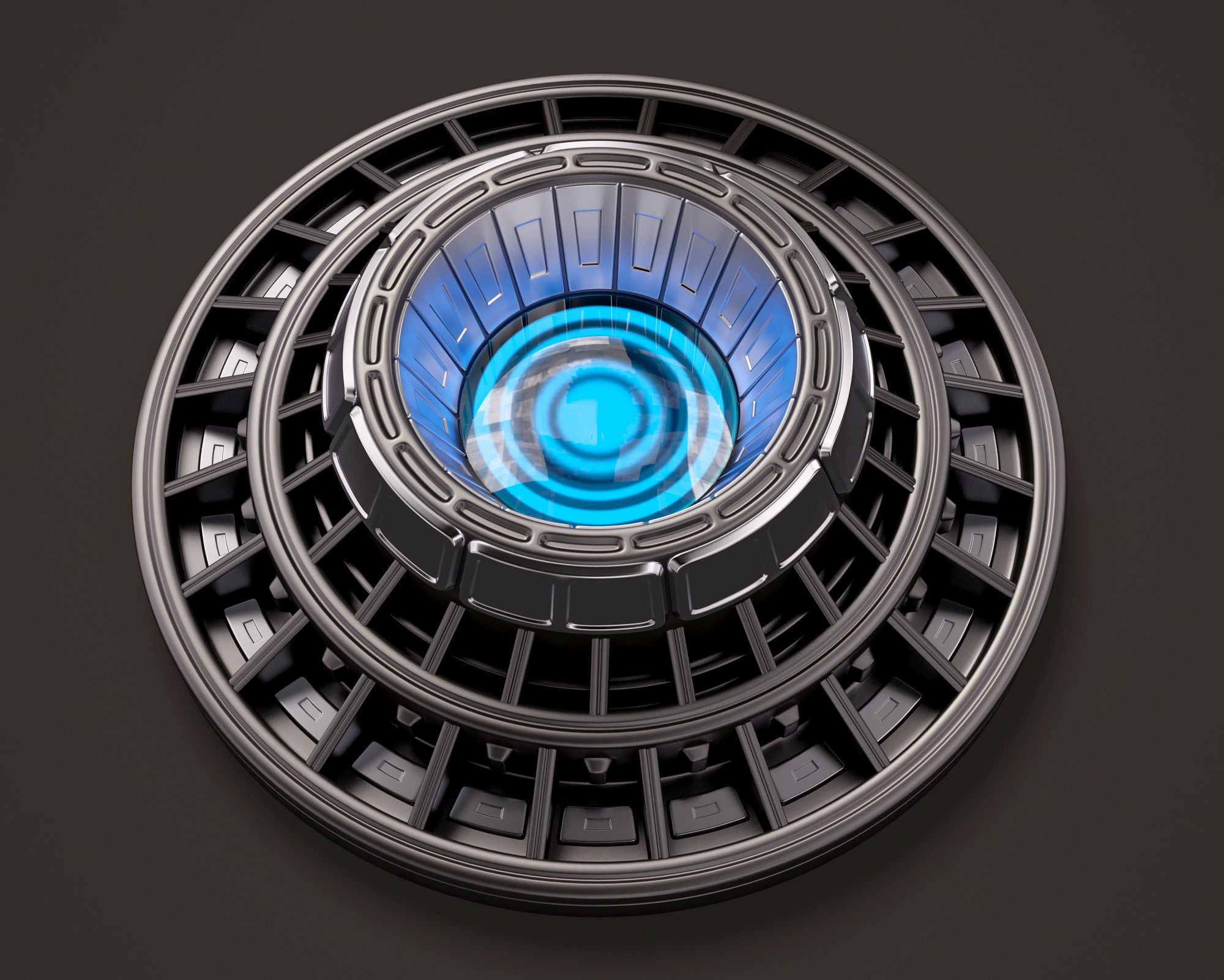 Sci Fi Kitbash 3D model_7