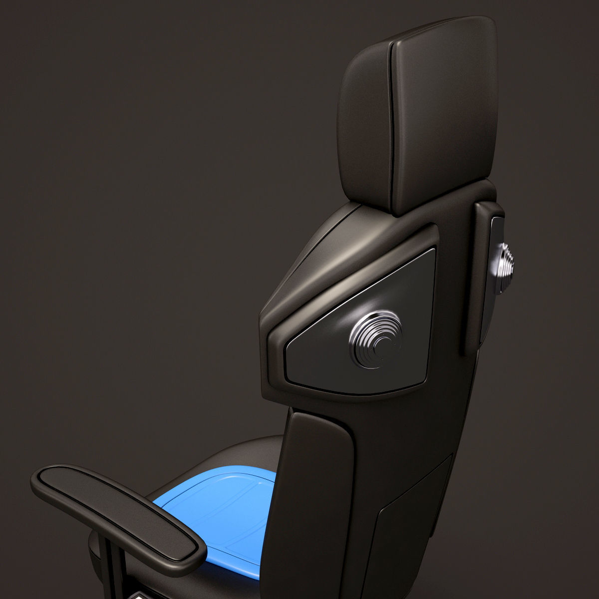 Sci Fi Lab Chair 3D model_2