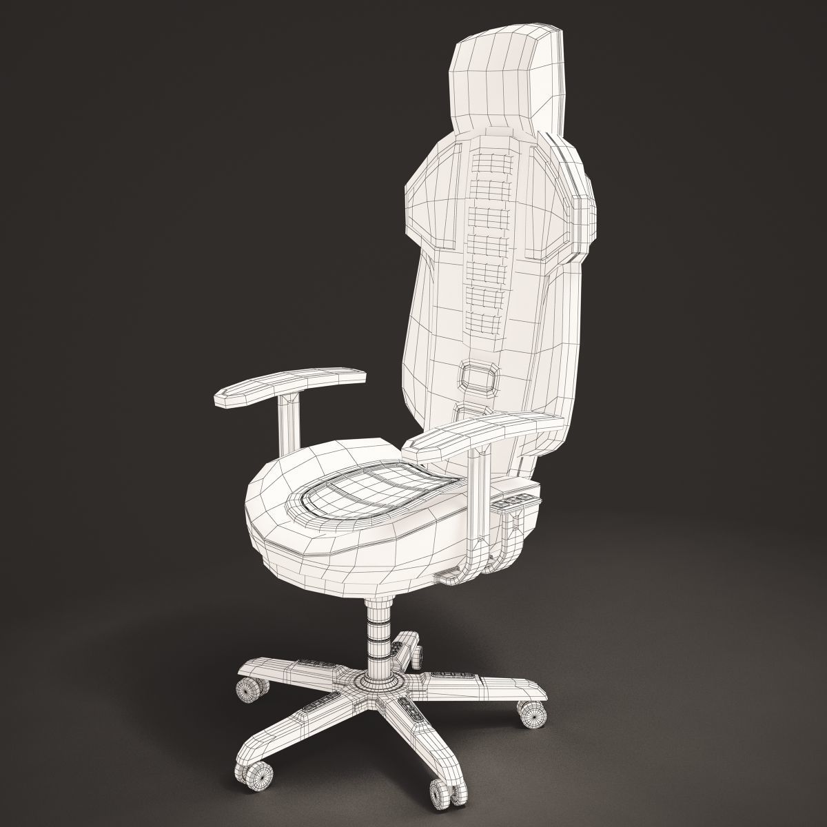 Sci Fi Lab Chair 3D model_8