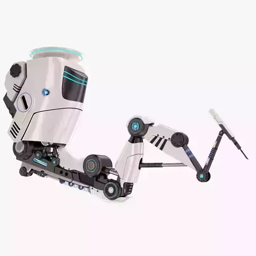 Robotic Arm Stylized 3D model