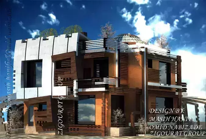 Villa at the mountain 