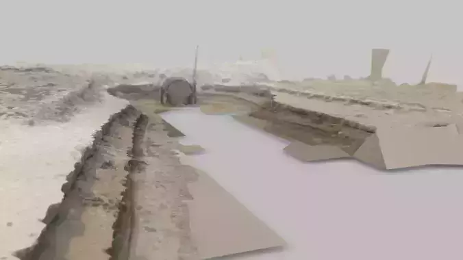 Beach Sewer Drain RAW SCAN