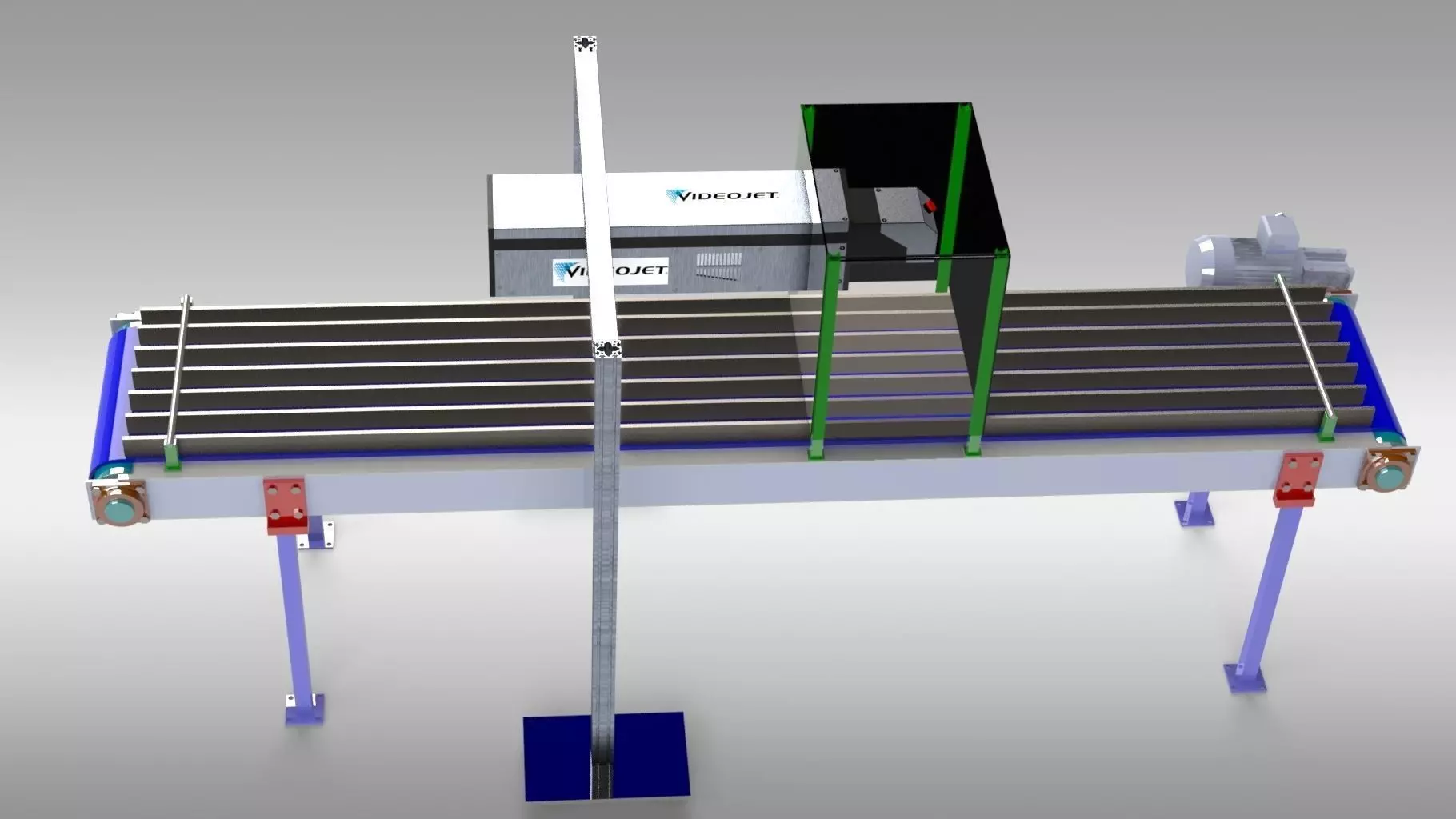 machine laser videojet 3D model