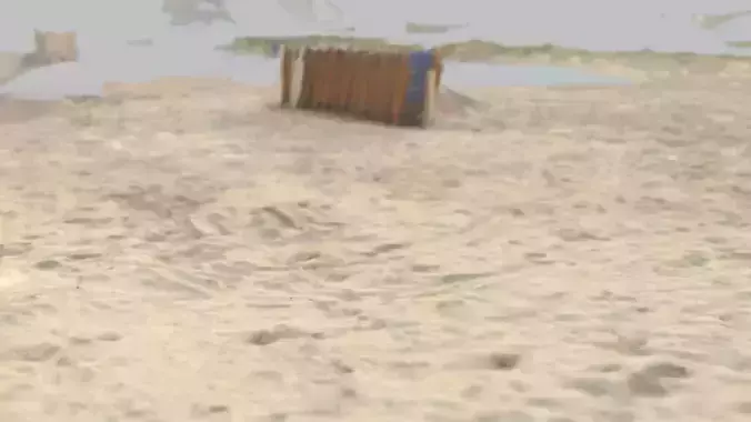 Beach Sand Chair Region RAW SCAN