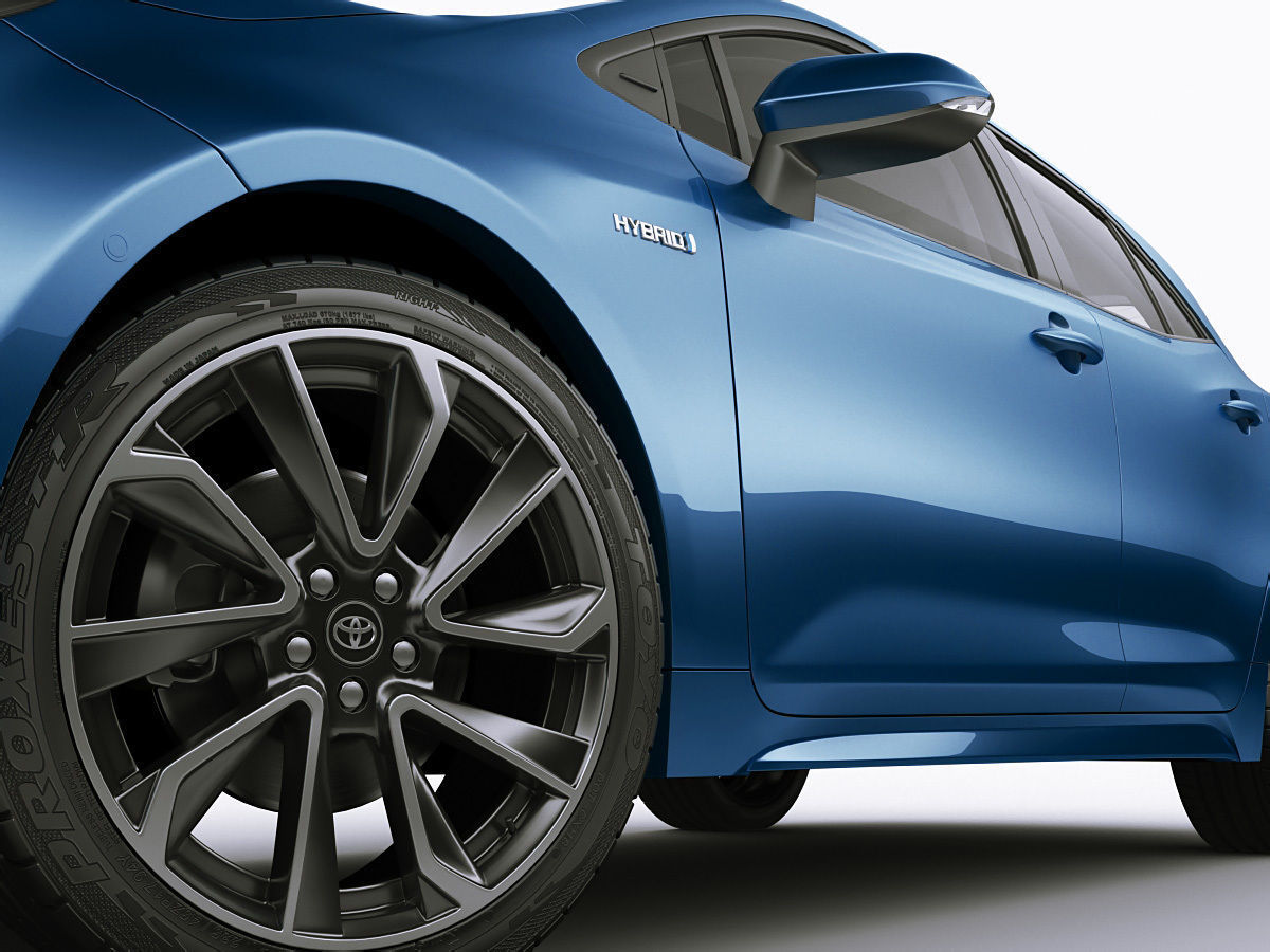 Toyota Corolla Hatchback and Auris 2019 3D model_17