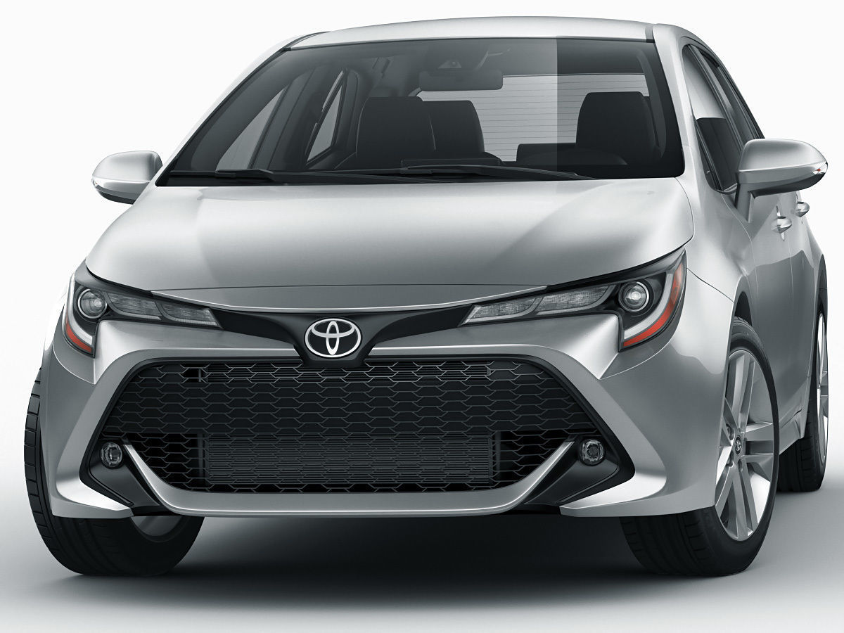 Toyota Corolla Hatchback and Auris 2019 3D model_14