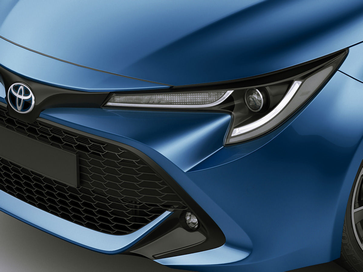 Toyota Corolla Hatchback and Auris 2019 3D model_7