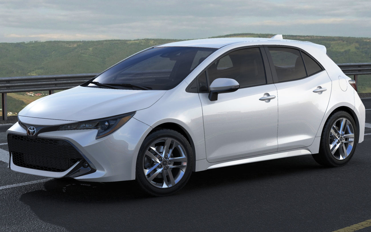 Toyota Corolla Hatchback and Auris 2019 3D model_20