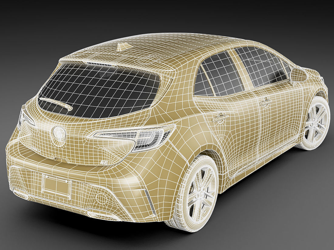Toyota Corolla Hatchback and Auris 2019 3D model_27