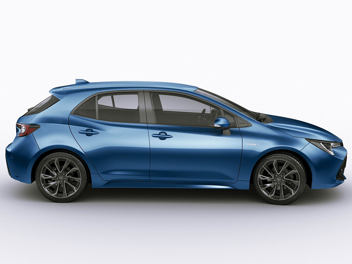 Toyota Corolla Hatchback and Auris 2019 3D model_5