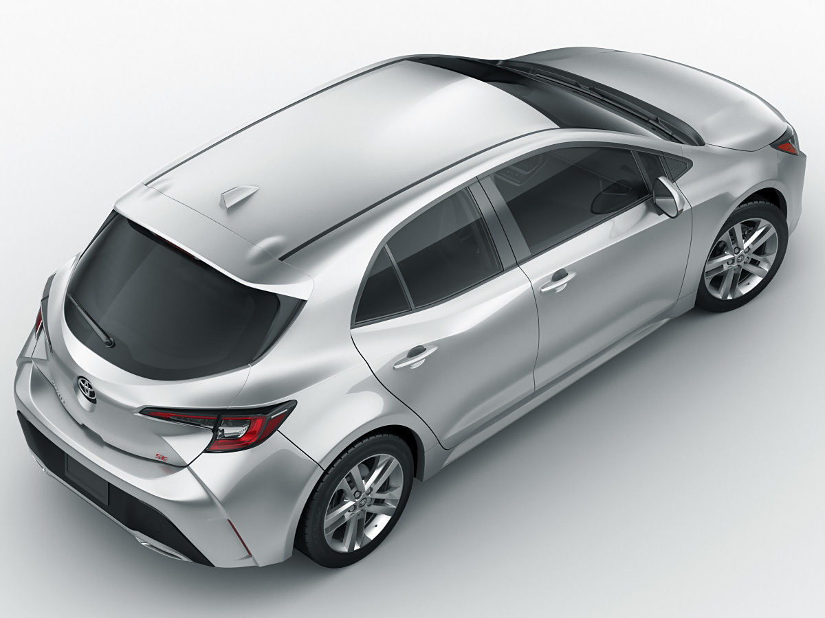 Toyota Corolla Hatchback and Auris 2019 3D model_11