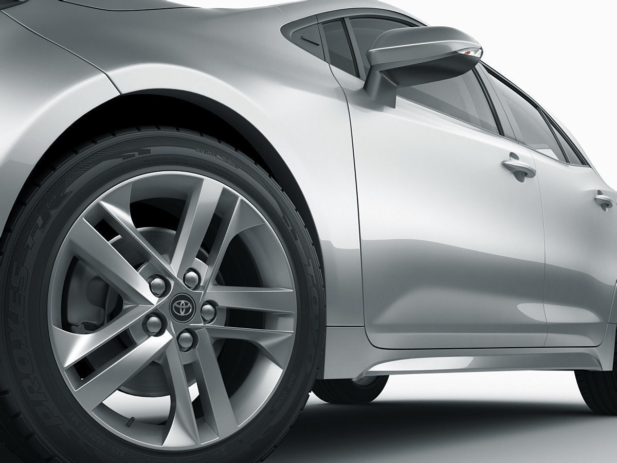 Toyota Corolla Hatchback and Auris 2019 3D model_16