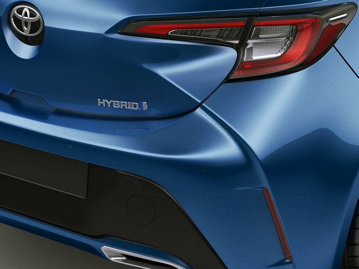 Toyota Corolla Hatchback and Auris 2019 3D model_9
