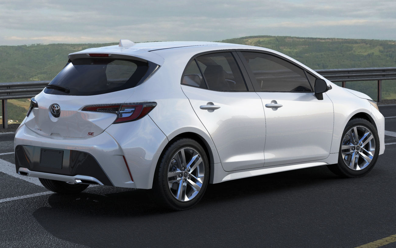 Toyota Corolla Hatchback and Auris 2019 3D model_21