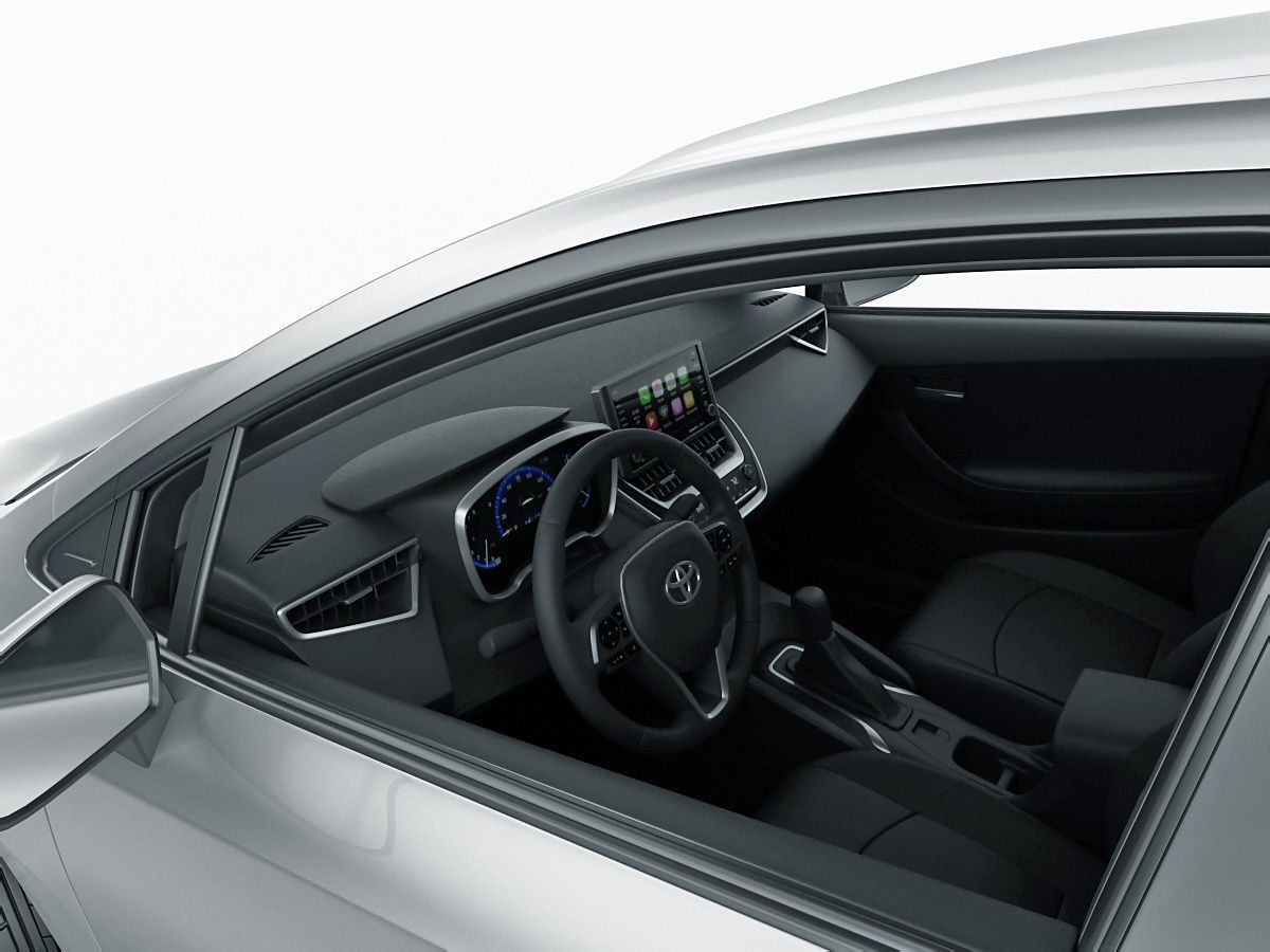 Toyota Corolla Hatchback and Auris 2019 3D model_18