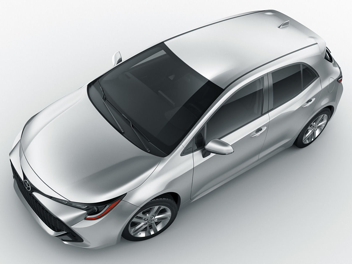 Toyota Corolla Hatchback and Auris 2019 3D model_10