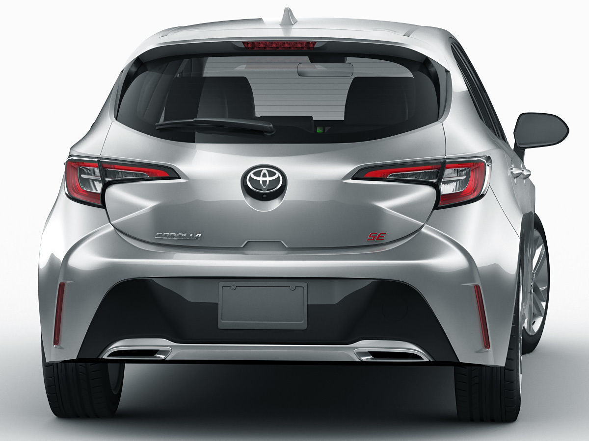 Toyota Corolla Hatchback and Auris 2019 3D model_15