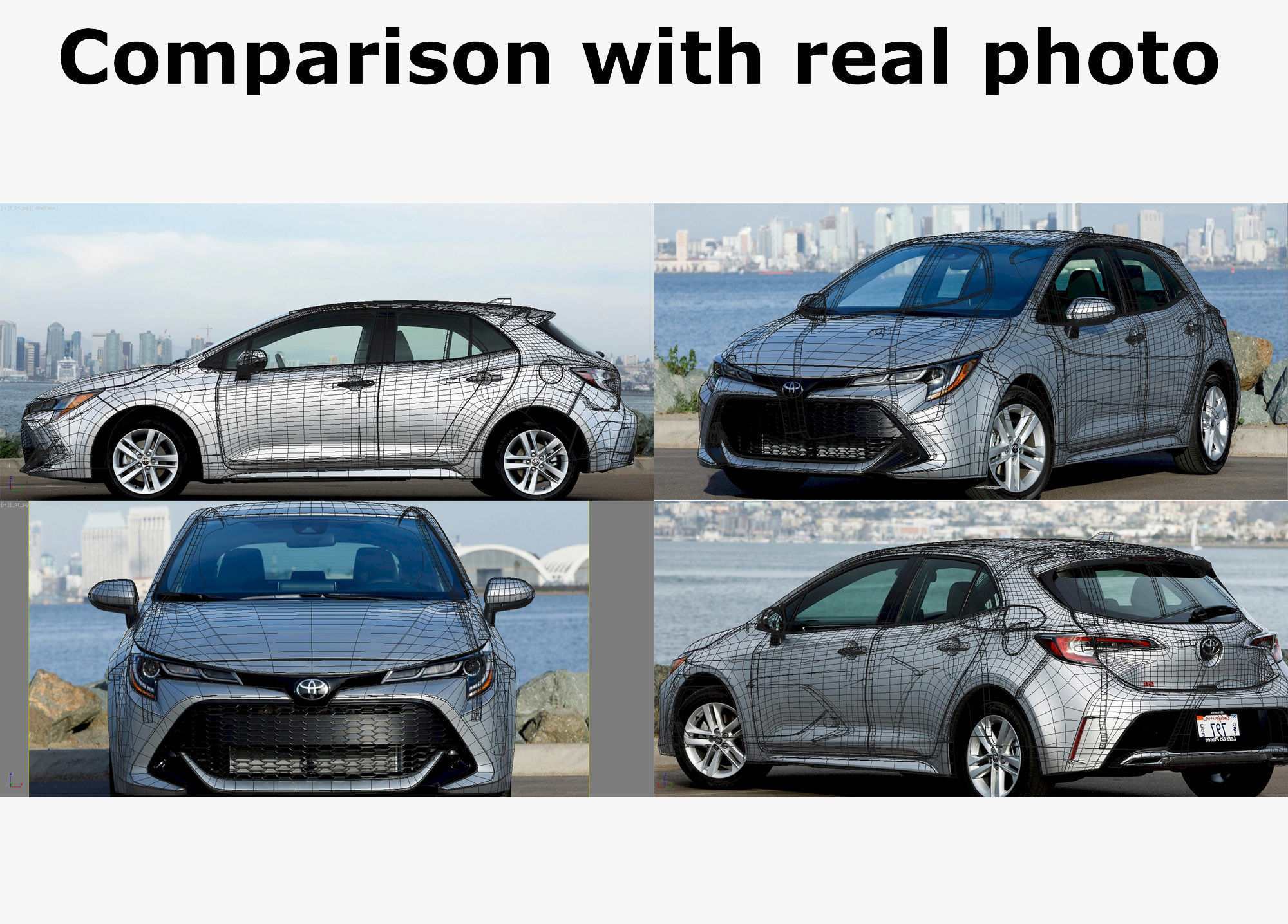 Toyota Corolla Hatchback and Auris 2019 3D model_28