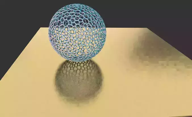 Voronoi globe sphere for 3D printing