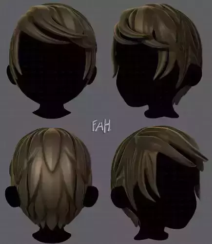 3D Hair style for boy V13