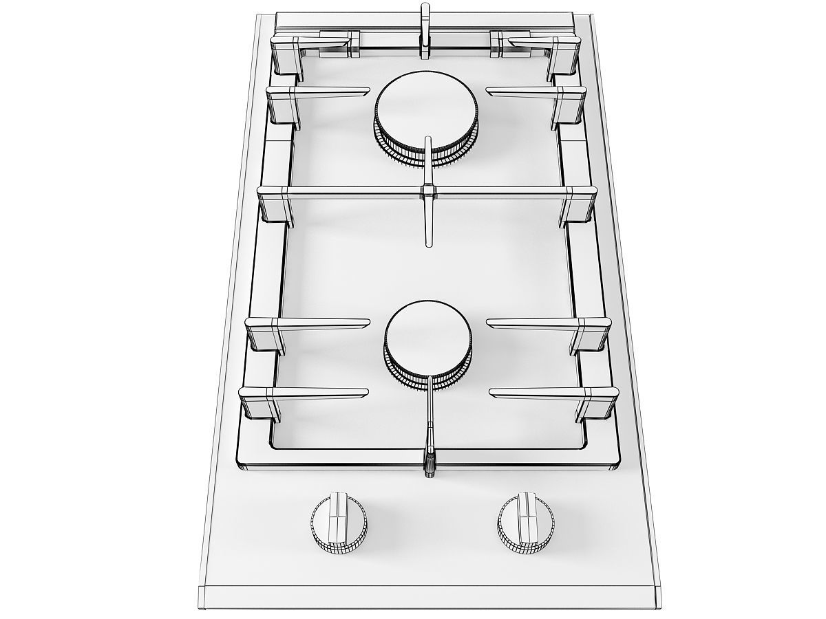 Cooktop 09 3D model_11