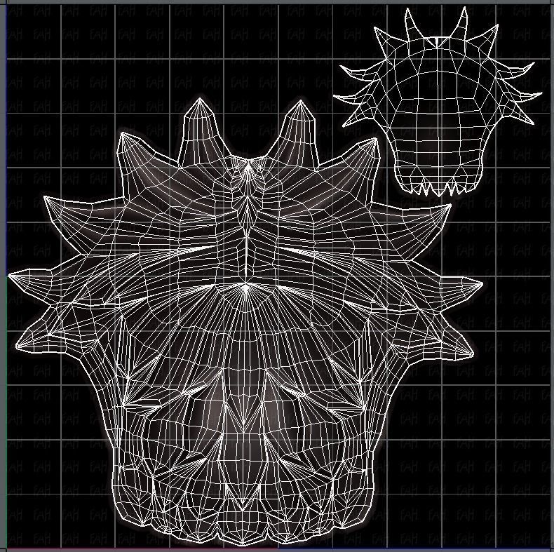 3D Hair style for boy V14 Low-poly 3D model_37