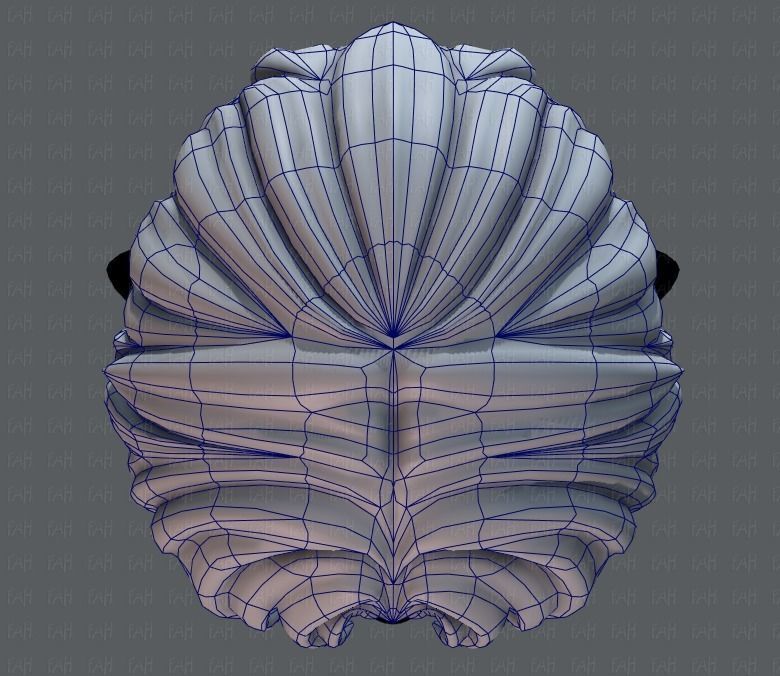 3D Hair style for boy V14 Low-poly 3D model_34