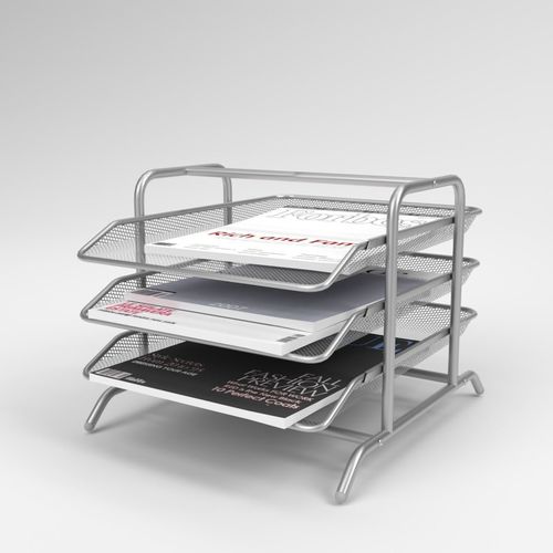 Dokument Letter tray Blender Cycles 3D model