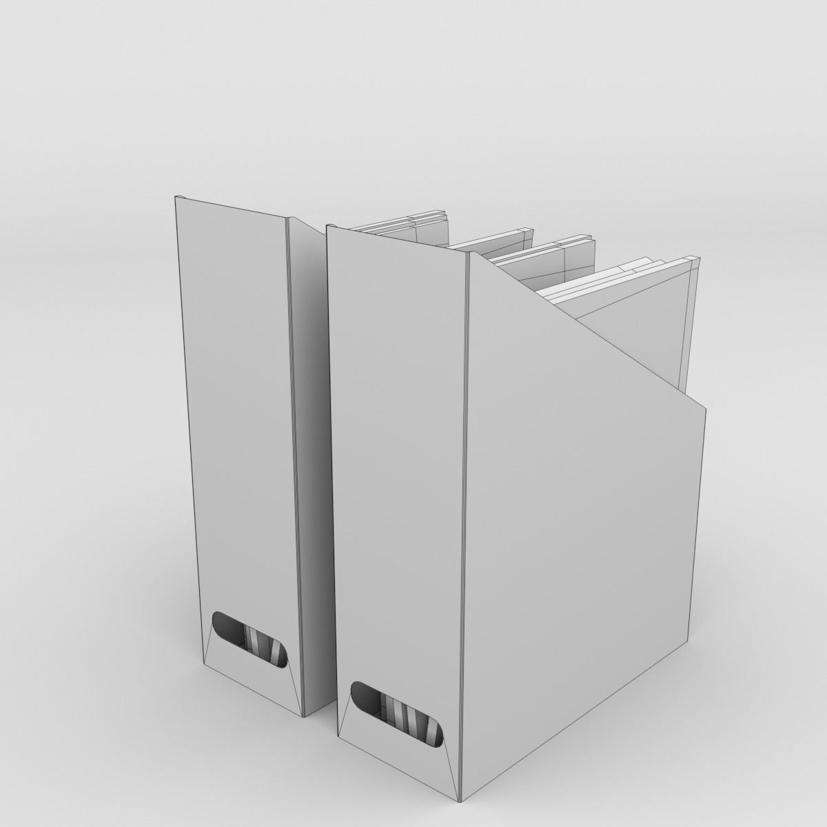 KVISSLE Magazine file set Blender Cycles 3D model CGTrader