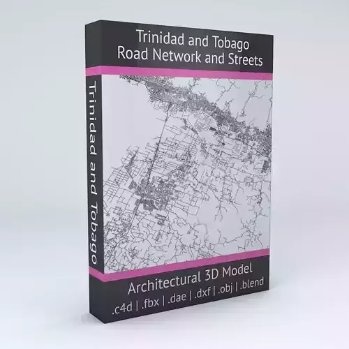 Trinidad and Tobago Road Network and Streets