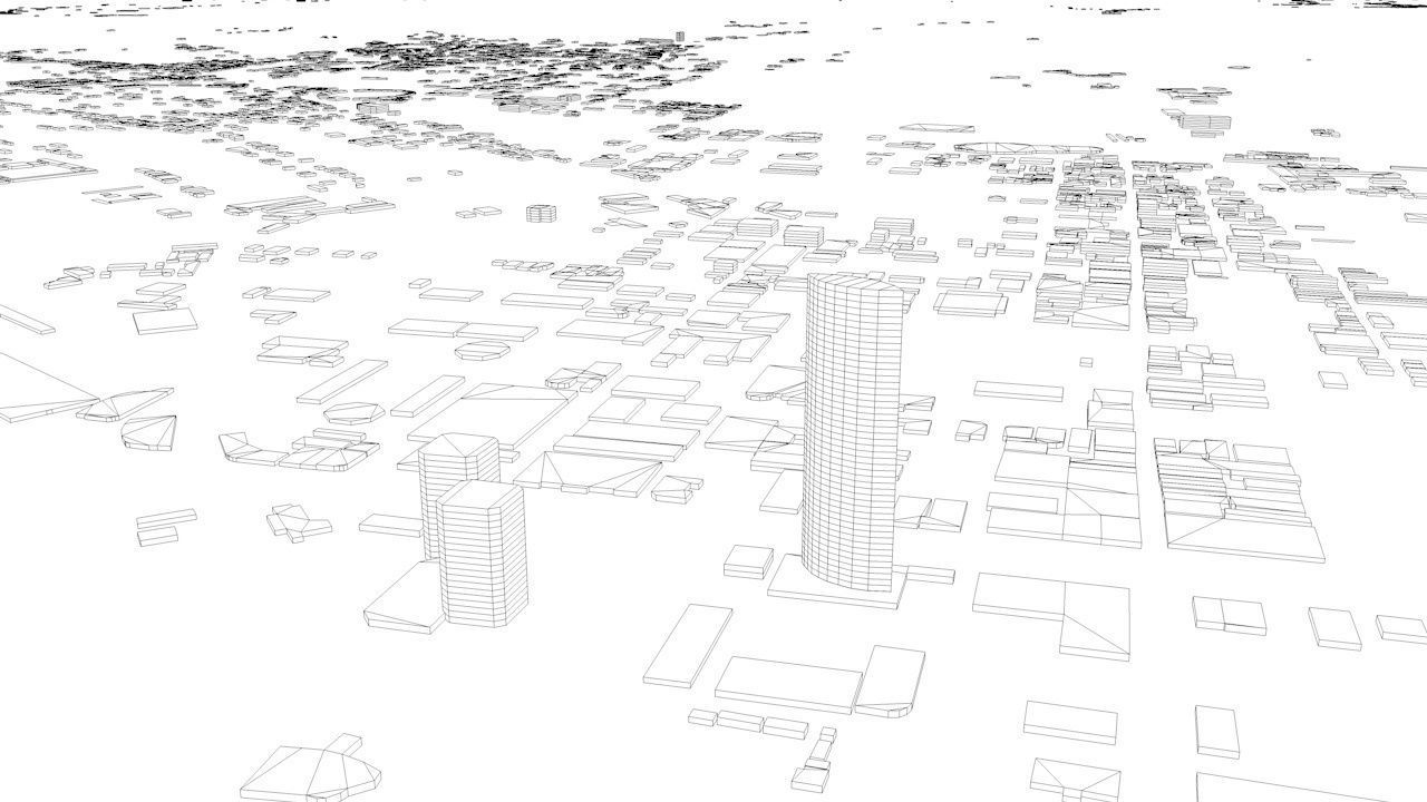 Trinidad and Tobago Streets and Buildings 3D model_10