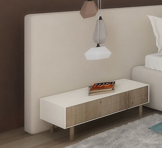 bedroom modern 3D model_9