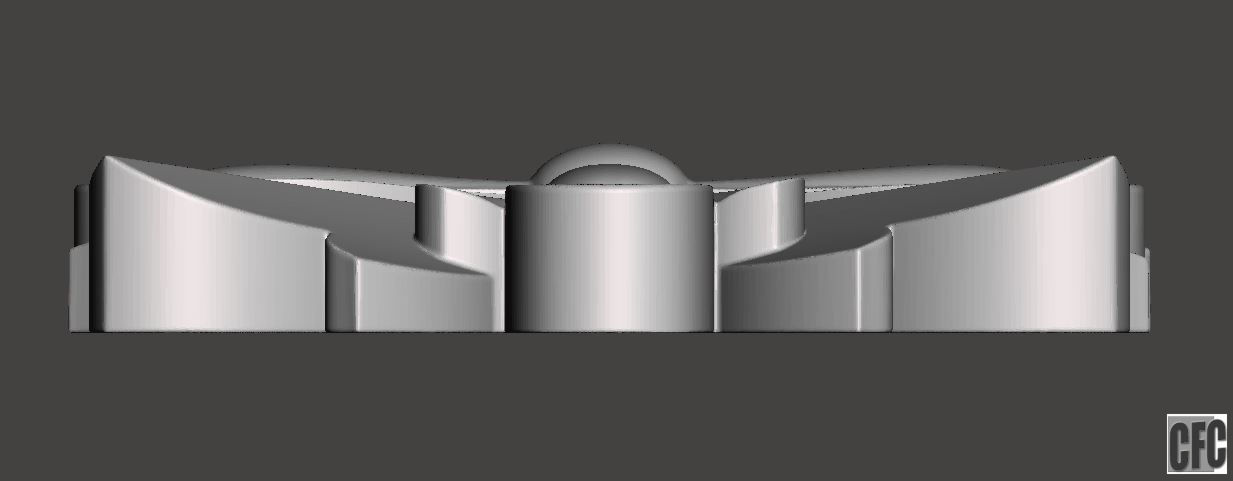 WoodCarving detail - 3d model for CNC - WCCFC0L 3D print model_5