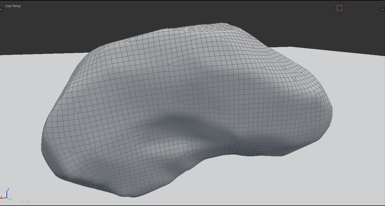 Realistic Rock Low-poly 3D model_17