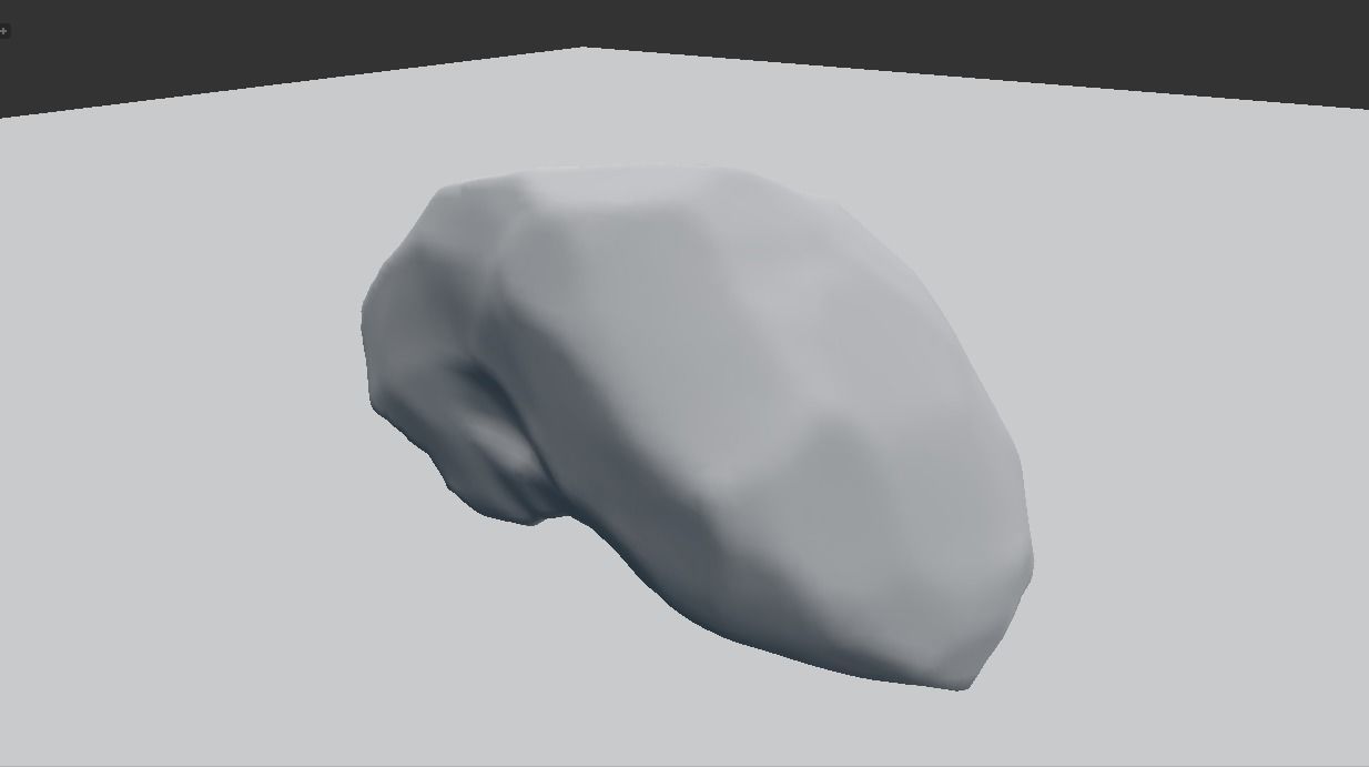 Realistic Rock Low-poly 3D model_15