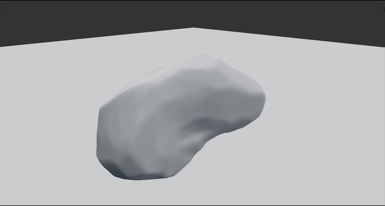 Realistic Rock Low-poly 3D model_16