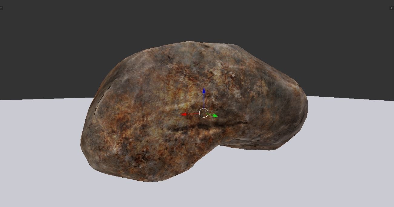 Realistic Rock Low-poly 3D model_11