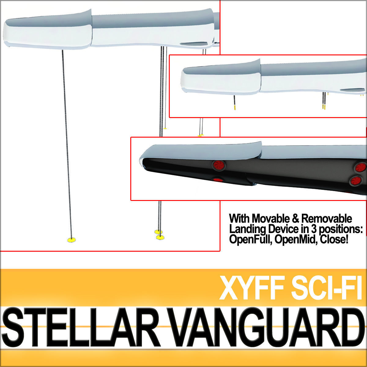 Stellar Vanguard Space Fighter 3D model_10