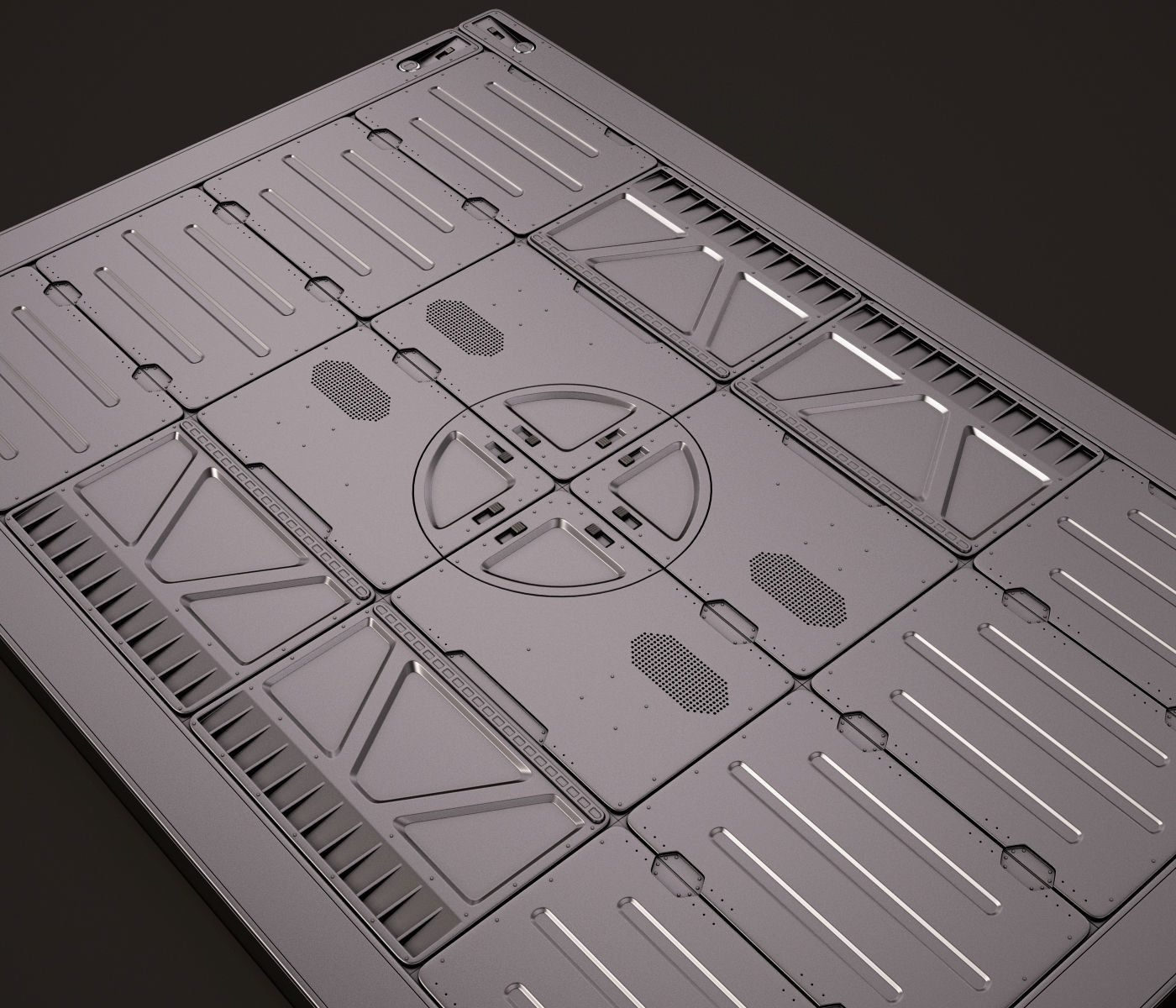 Sci Fi Panels KitBash  3D model_3