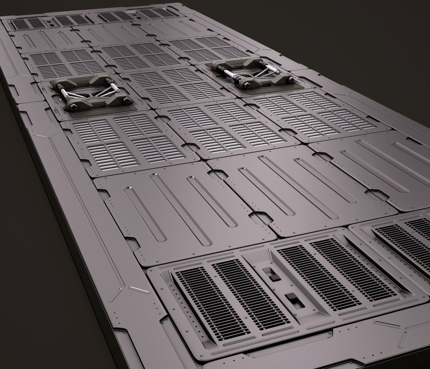 Sci Fi Panels KitBash  3D model_1