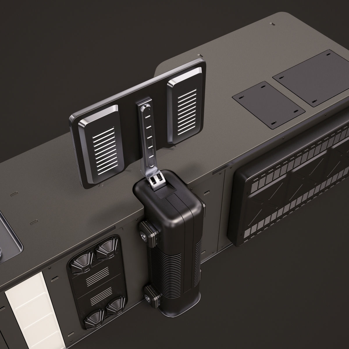 Sci Fi Lab Table 3D model_5