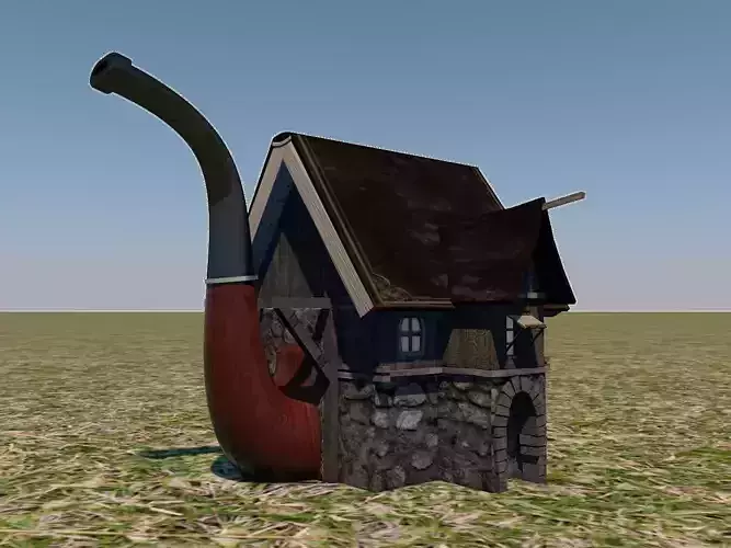 Fantasy miniature house 3